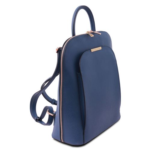 Tuscany Leather Saffiano Leather Back Pack