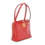 Pratesi Roccastrada red calf leather shoulder bag. 