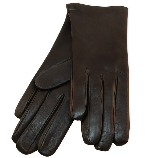Belmore Boutique brown leather gloves. 